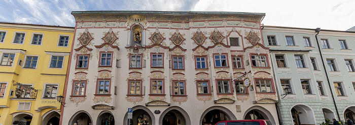 Wasserburg am Inn Altstadt: Marienplatz - Kernhaus