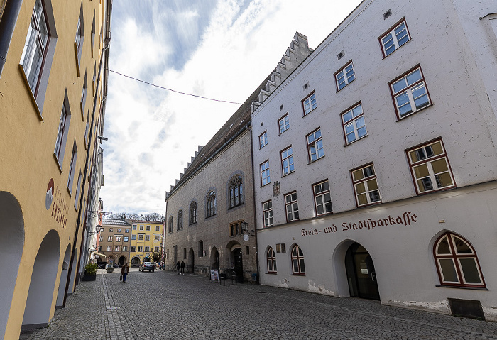 Altstadt: Salzsenderzeile Wasserburg am Inn