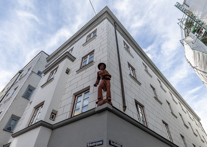 Altstadt: Schustergasse / Kirchhofplatz Wasserburg am Inn