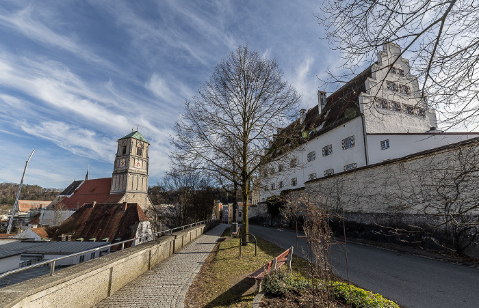 Wasserburg am Inn Altstadt: Auf der Burg, Pfarrkirche St. Jakob, Wasserburg