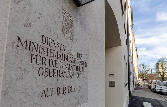 Altstadt: Auf der Burg Wasserburg am Inn