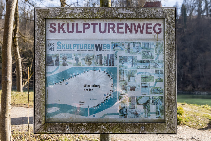 Otto-Geigenberger-Weg (Skulpturenweg) Wasserburg am Inn