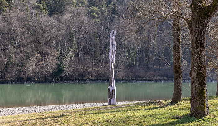 Otto-Geigenberger-Weg (Skulpturenweg), Inn Wasserburg am Inn