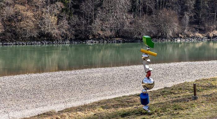 Otto-Geigenberger-Weg (Skulpturenweg), Inn Wasserburg am Inn