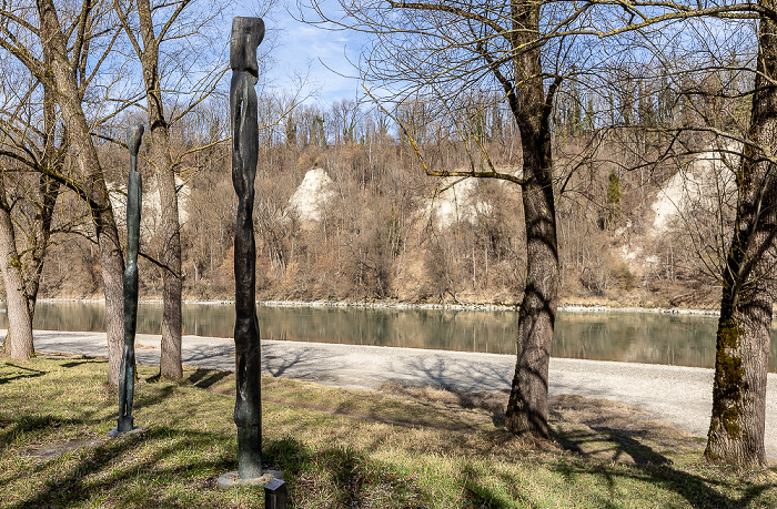 Otto-Geigenberger-Weg (Skulpturenweg), Inn Wasserburg am Inn
