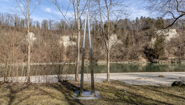 Otto-Geigenberger-Weg (Skulpturenweg), Inn, Innleiten Wasserburg am Inn