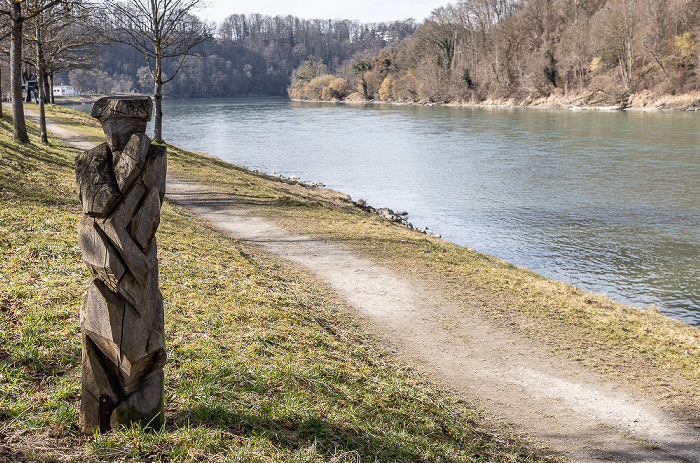 Otto-Geigenberger-Weg (Skulpturenweg), Inn Wasserburg am Inn