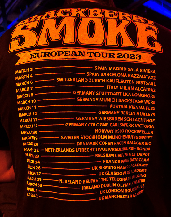 Backstage: Blackberry Smoke München