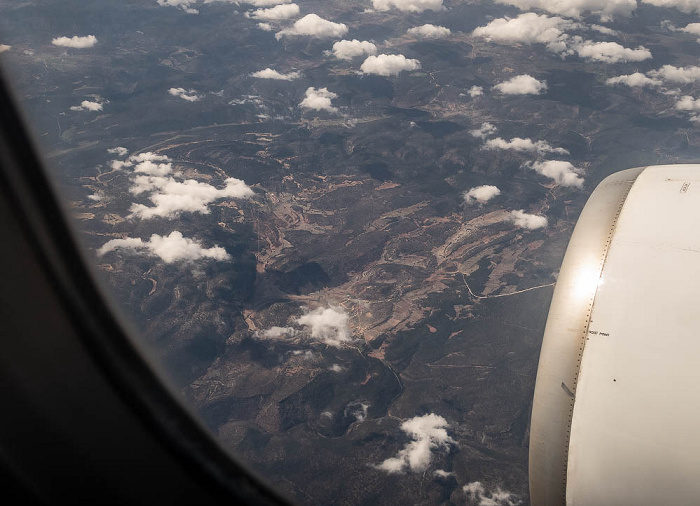 Castilla-La Mancha 2023-03-24 Flug IBE3191 München Franz Josef Strauß (MUC/EDDM) - Madrid-Barajas (MAD/LEMD) Luftbild aerial photo