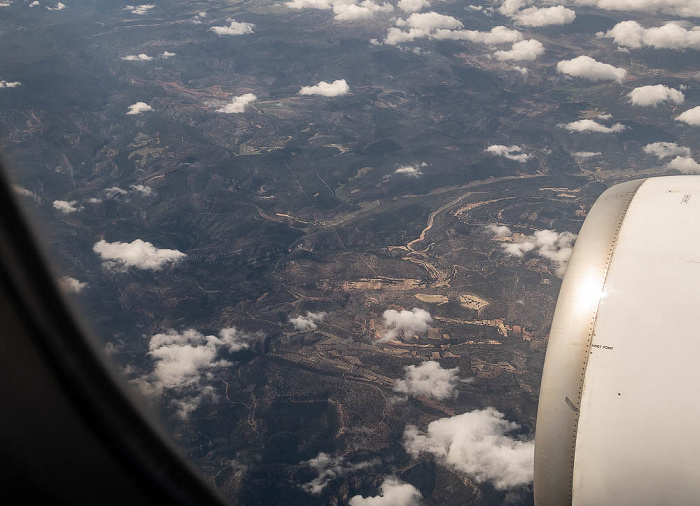 Castilla-La Mancha 2023-03-24 Flug IBE3191 München Franz Josef Strauß (MUC/EDDM) - Madrid-Barajas (MAD/LEMD) Luftbild aerial photo