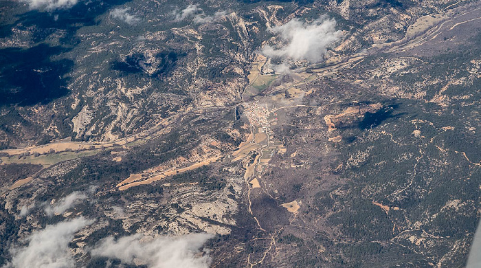 Castilla-La Mancha 2023-03-24 Flug IBE3191 München Franz Josef Strauß (MUC/EDDM) - Madrid-Barajas (MAD/LEMD) Luftbild aerial photo