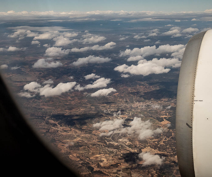 Castilla-La Mancha 2023-03-24 Flug IBE3191 München Franz Josef Strauß (MUC/EDDM) - Madrid-Barajas (MAD/LEMD) Luftbild aerial photo