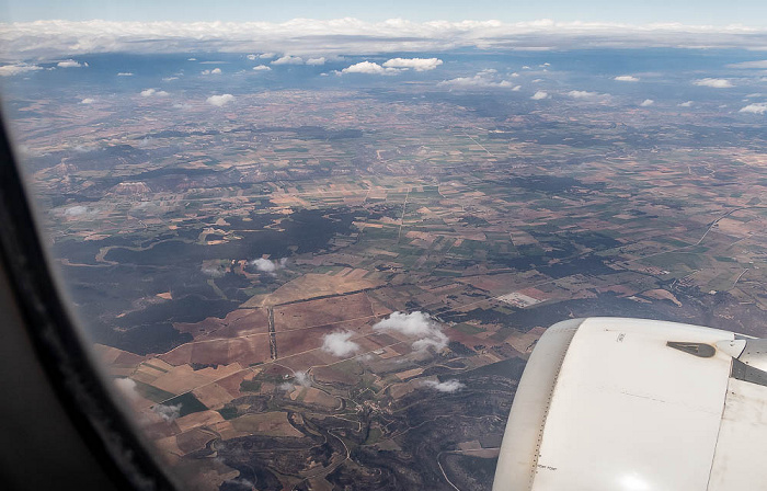 Castilla-La Mancha 2023-03-24 Flug IBE3191 München Franz Josef Strauß (MUC/EDDM) - Madrid-Barajas (MAD/LEMD) Luftbild aerial photo