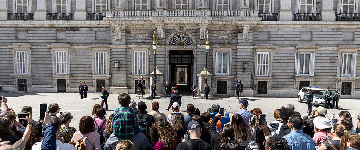 Palacio Real: Wachablösung Madrid