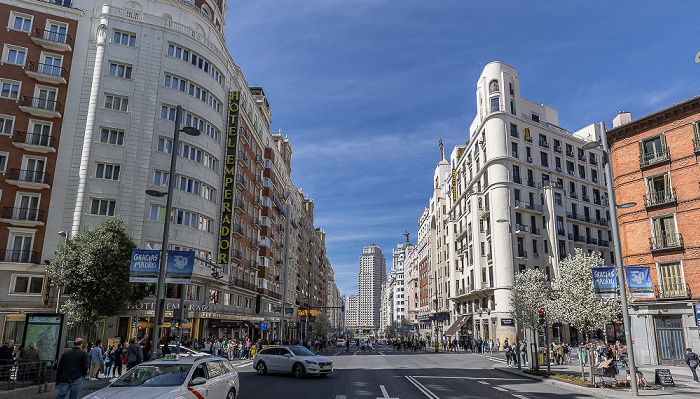 Madrid Gran Vía Hotel Emperador Torre de Madrid