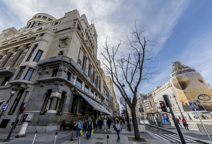 Madrid Calle de Alcalá: Círculo de Bellas Artes Edificio Metrópolis
