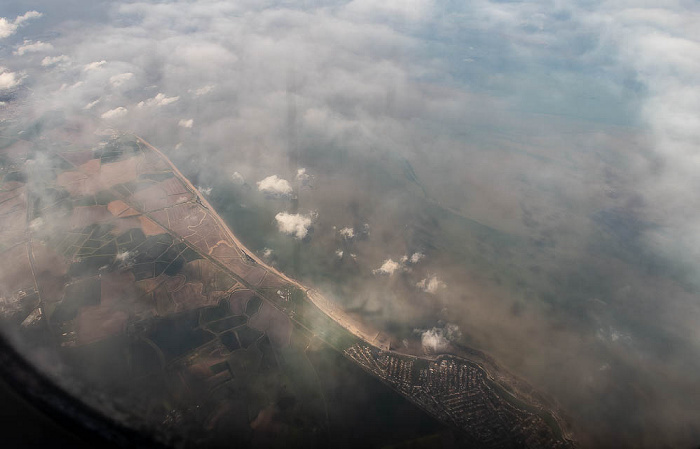 South East England - Kent 2023-04-22 Flug EZY8638 München Franz Josef Strauß (MUC/EDDM) - London Gatwick (LGW/EGKK) Birchington Herne Bay Luftbild aerial photo