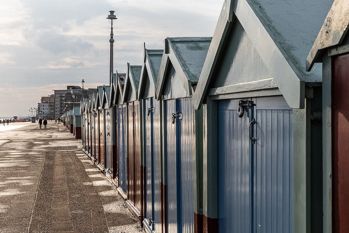 Hove Seafront: Strandhäuschen Brighton