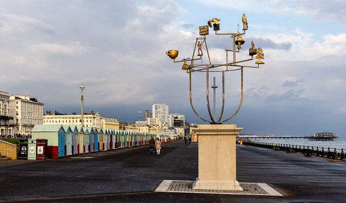 Brighton Hove Seafront: Kunstwerk Hove Plinth