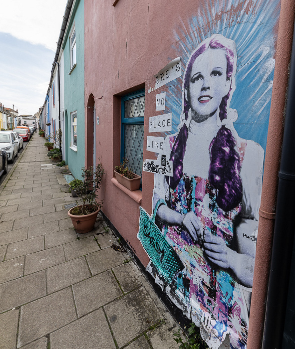 Brighton North Laine: Kemp Street - Street Art