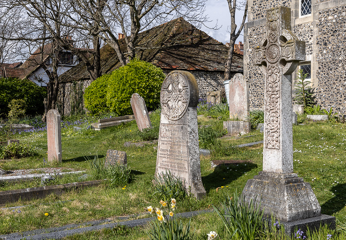 Rottingdean Friedhof der St Margarets Church