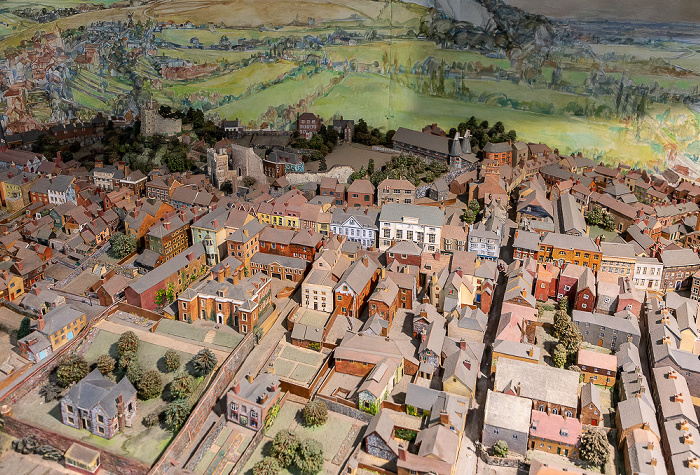 Barbican House Museum: Stadtmodell von Lewes Lewes