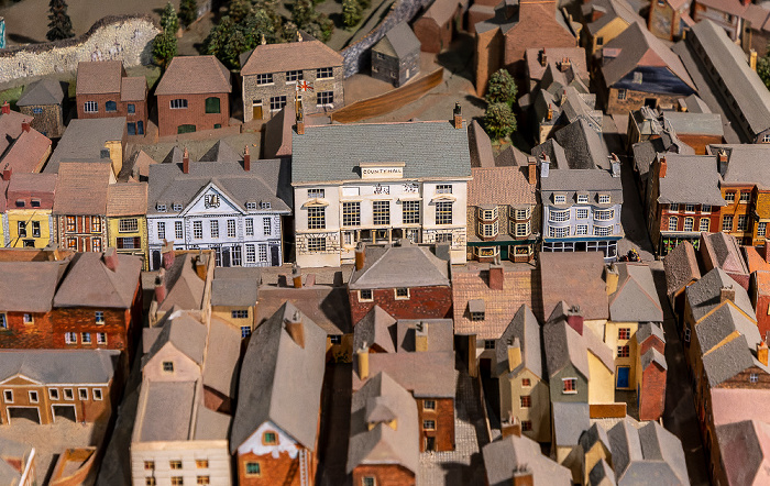 Barbican House Museum: Stadtmodell von Lewes