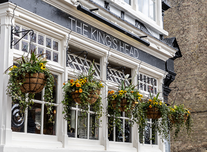 Southover High Street: The King's Head Lewes