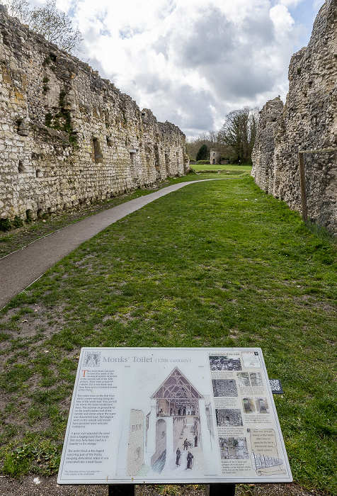 Lewes Priory Site: The Priory of St Pancras Priory Tower