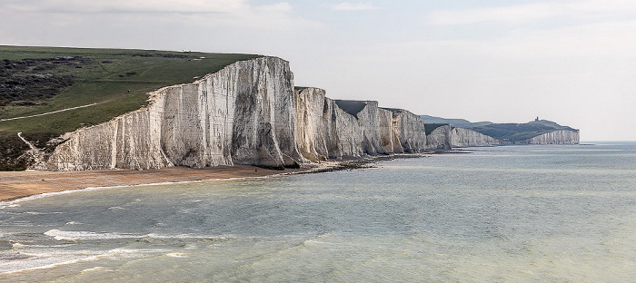 South Downs National Park Seven Sisters, Ärmelkanal (English Channel)