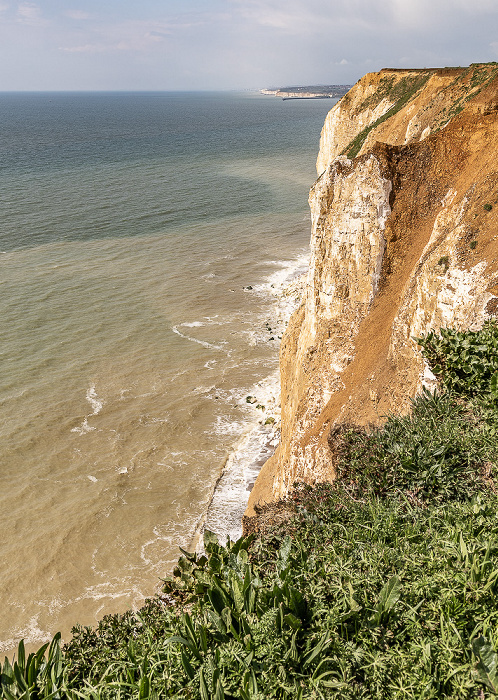 South Downs National Park Vanguard Way, Klippen, Ärmelkanal (English Channel)