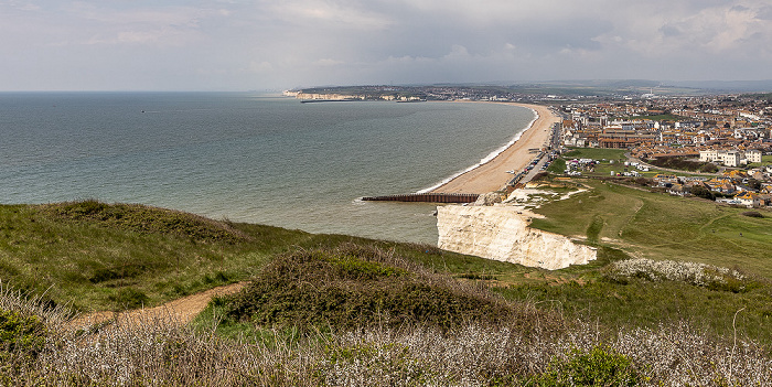 South Downs National Park Vanguard Way, Ärmelkanal (English Channel), Seaford