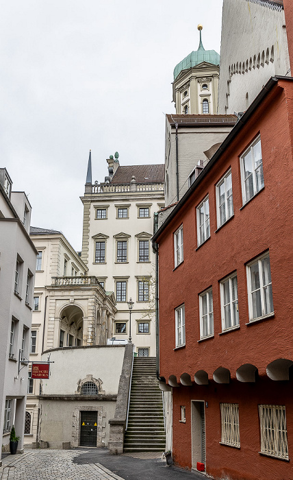 Augsburg Am hinteren Perlachberg Rathaus