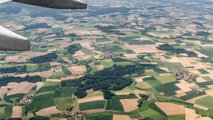 Bayern - Landkreis Erding 2023-05-28 Flug THY1630 München Franz Josef Strauß (MUC/EDDM) - Istanbul Airport (IST/LTFM) Kirchasch Mauggen Polzing Luftbild aerial photo