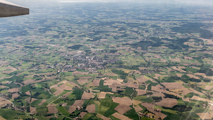 Bayern - Landkreis Erding 2023-05-28 Flug THY1630 München Franz Josef Strauß (MUC/EDDM) - Istanbul Airport (IST/LTFM) Dorfen Luftbild aerial photo