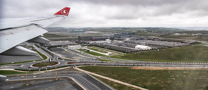Flughafen Istanbul (İstanbul Havalimanı) 2023-05-28 Flug THY1630 München Franz Josef Strauß (MUC/EDDM) - Istanbul Airport (IST/LTFM) Luftbild aerial photo