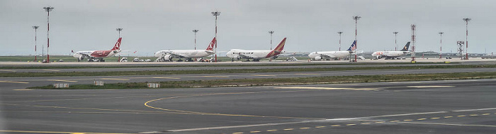 Flughafen Istanbul (İstanbul Havalimanı) 2023-05-28 Flug THY1630 München Franz Josef Strauß (MUC/EDDM) - Istanbul Airport (IST/LTFM)