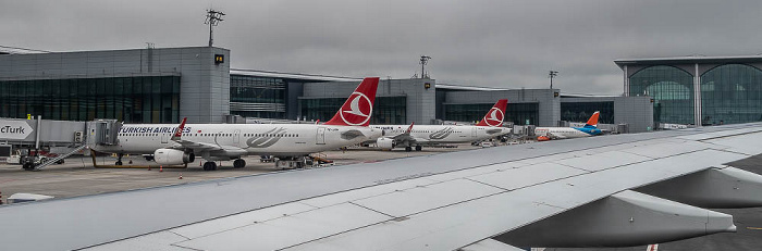 Flughafen Istanbul (İstanbul Havalimanı) 2023-05-28 Flug THY1630 München Franz Josef Strauß (MUC/EDDM) - Istanbul Airport (IST/LTFM)