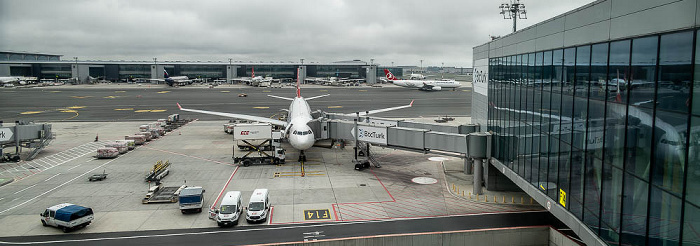 Flughafen Istanbul (İstanbul Havalimanı) 2023-05-28 Flug THY1630 München Franz Josef Strauß (MUC/EDDM) - Istanbul Airport (IST/LTFM)