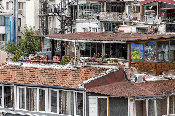 Istanbul Blick vom Saba Sultan Hotel
