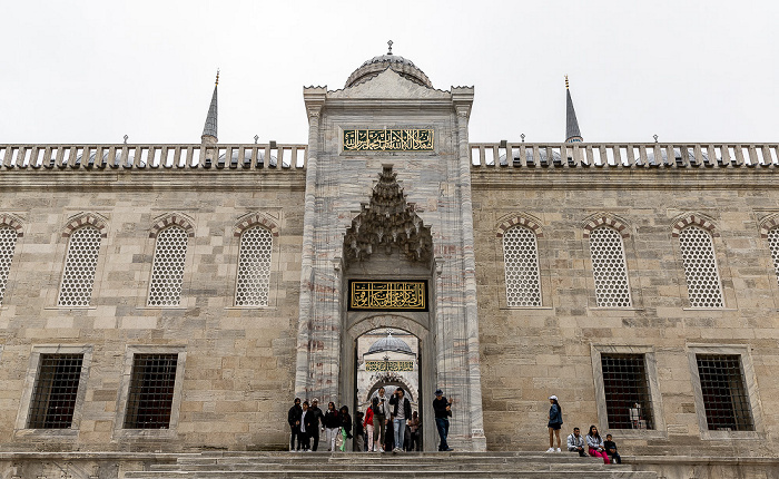 Istanbul Blaue Moschee (Sultan-Ahmed-Moschee) Welterbe Historische Bereiche von Istanbul