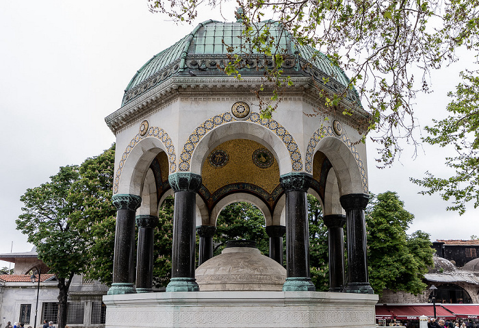 Istanbul Hippodrom (Sultan-Ahmed-Platz): Deutscher Brunnen Welterbe Historische Bereiche von Istanbul