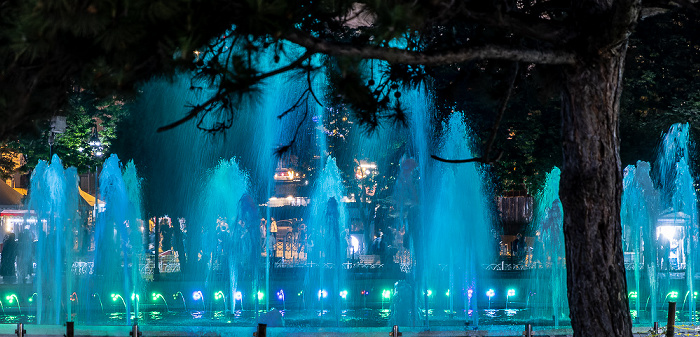 Istanbul Sultan Ahmet Park: Springbrunnen Welterbe Historische Bereiche von Istanbul