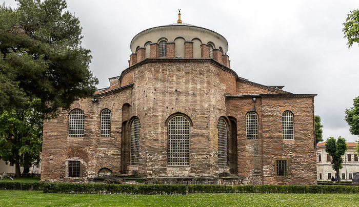 Topkapı-Palast: Erster Hof mit der Hagia Irene Istanbul