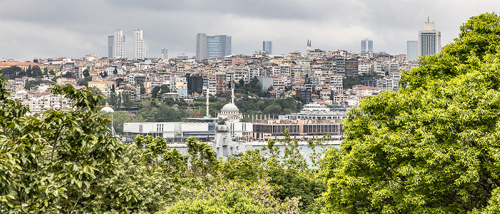 Istanbul Blick vom Topkapı-Palast