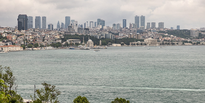 Blick vom Topkapı-Palast: Borporus, Beşiktaş Istanbul