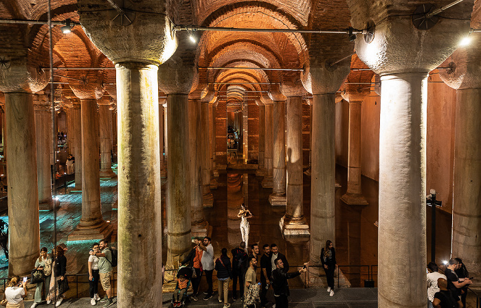 Yerebatan-Zisterne (Cisterna Basilica) Istanbul