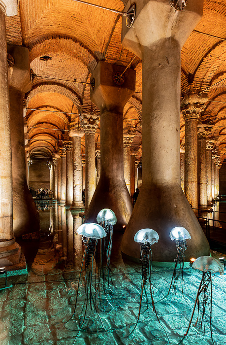 Yerebatan-Zisterne (Cisterna Basilica) Istanbul