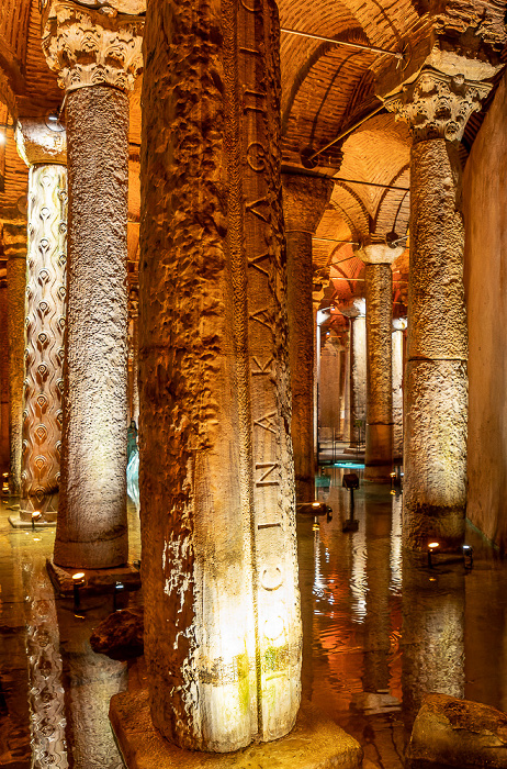 Yerebatan-Zisterne (Cisterna Basilica) Istanbul