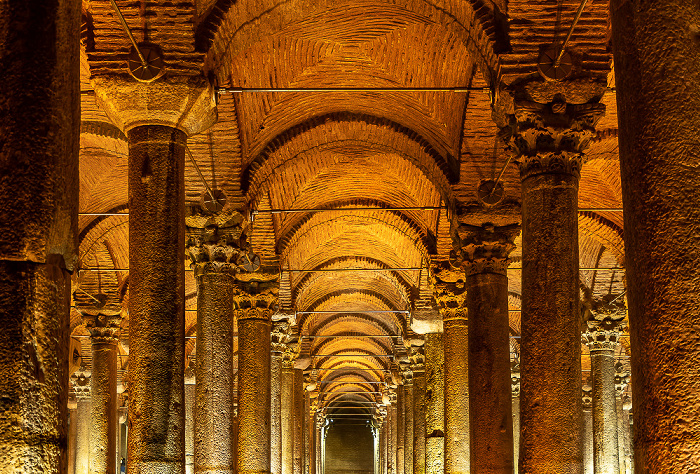 Yerebatan-Zisterne (Cisterna Basilica) Istanbul 2023